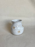 Mini milk jug - white