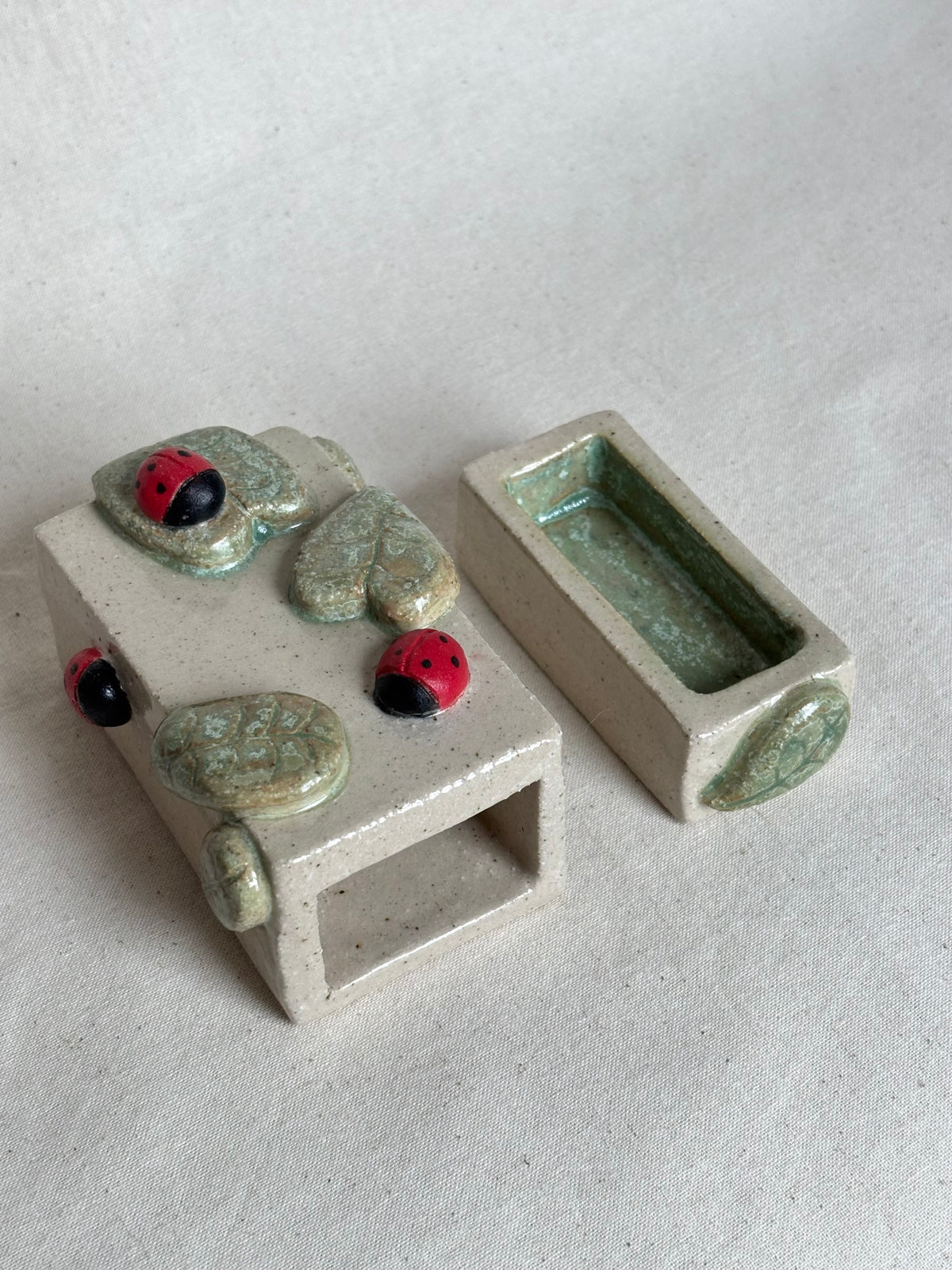 Ladybird match box
