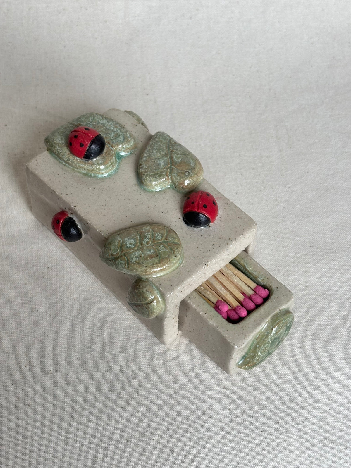 Ladybird match box