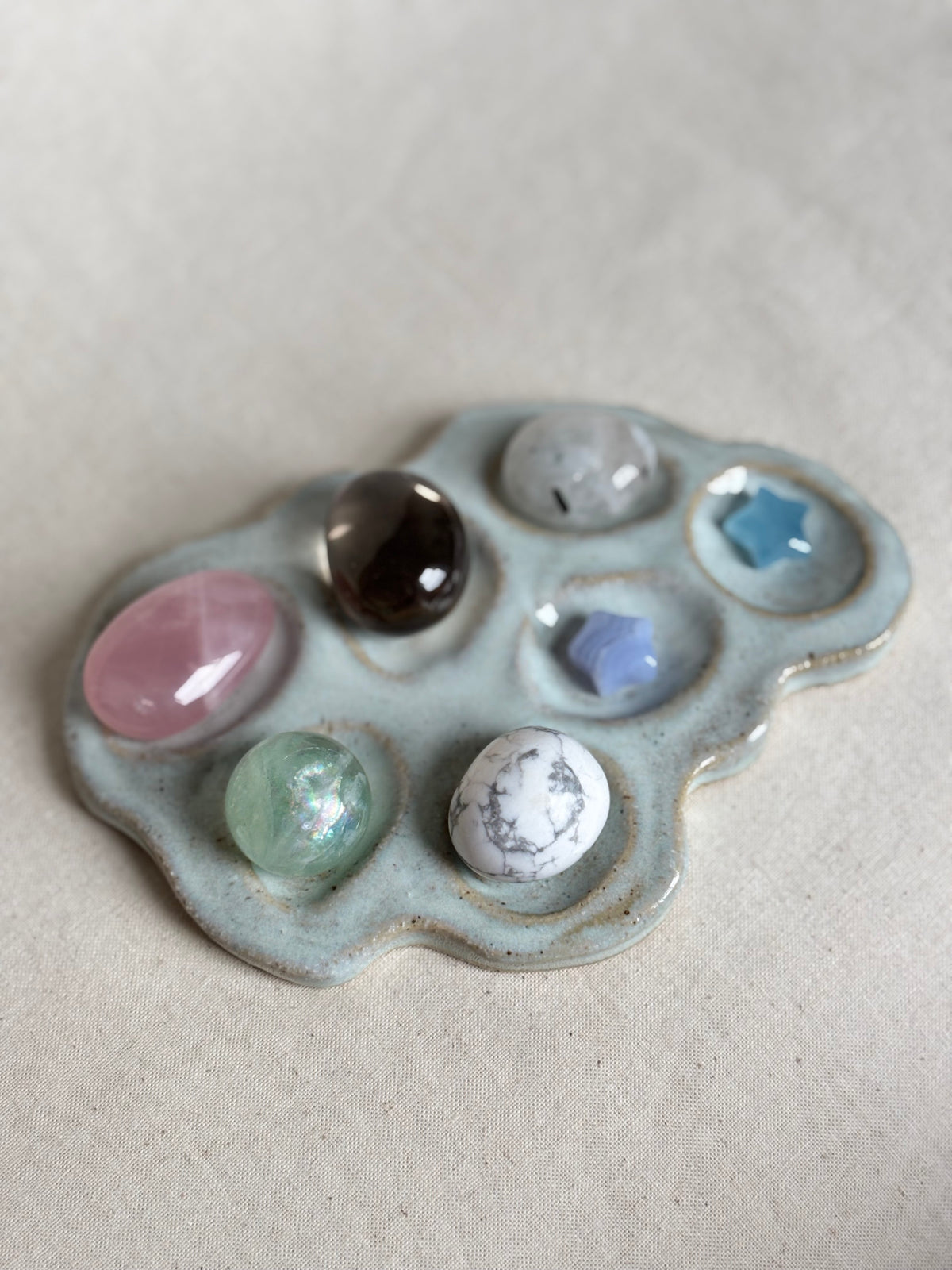 Treasure dish - blue