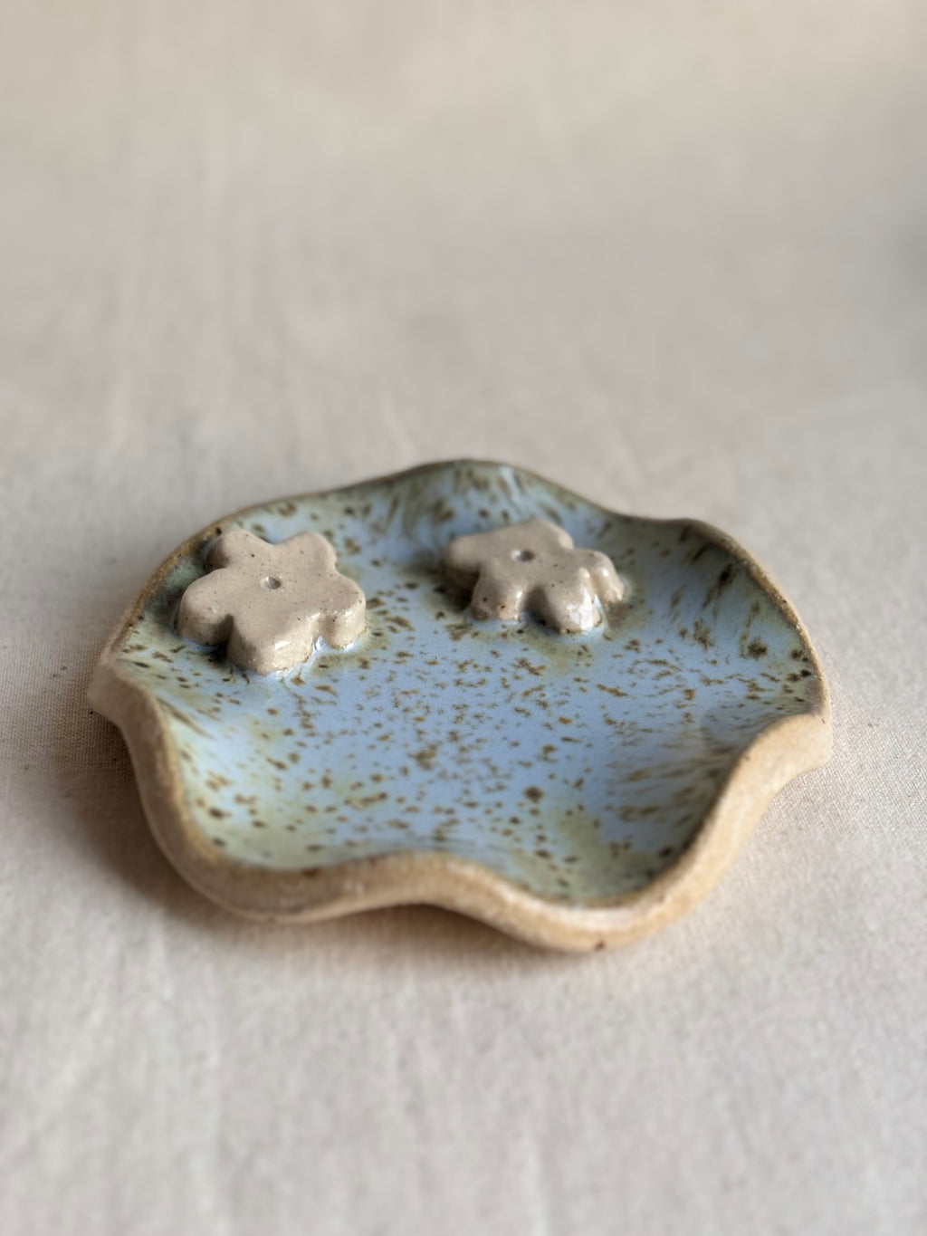 Flowers trinket dish