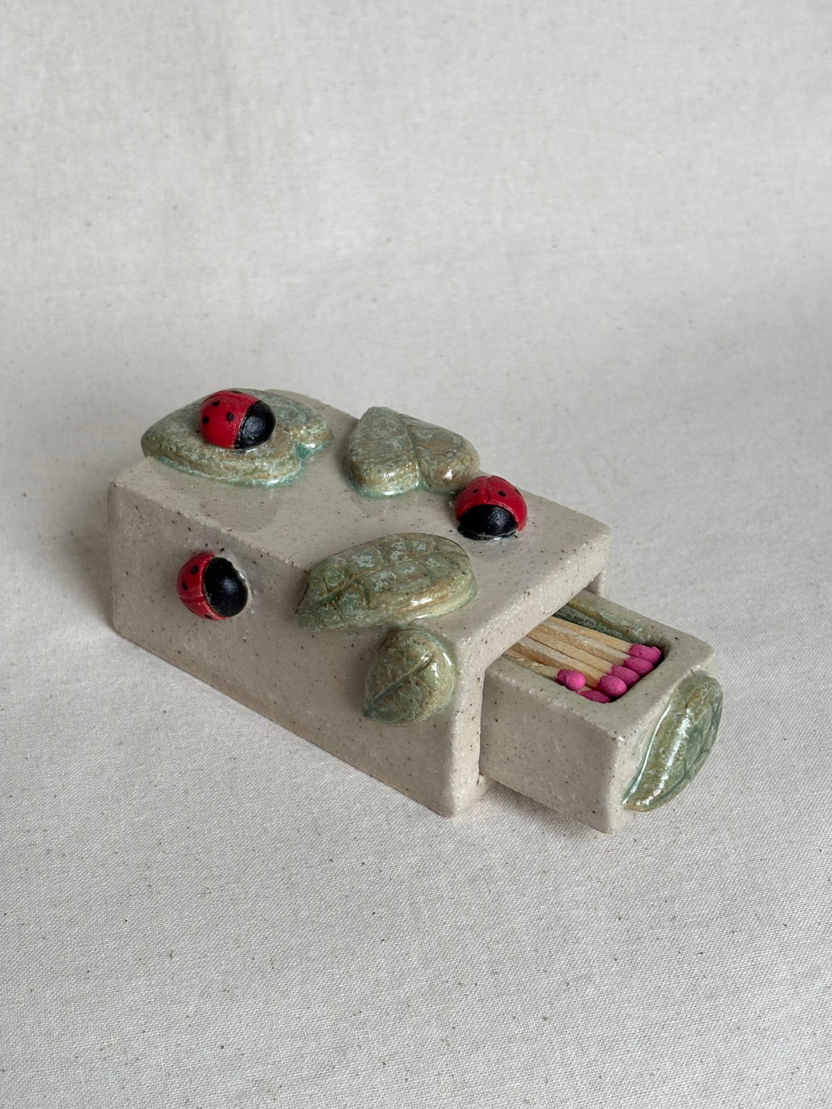 Ladybird match box