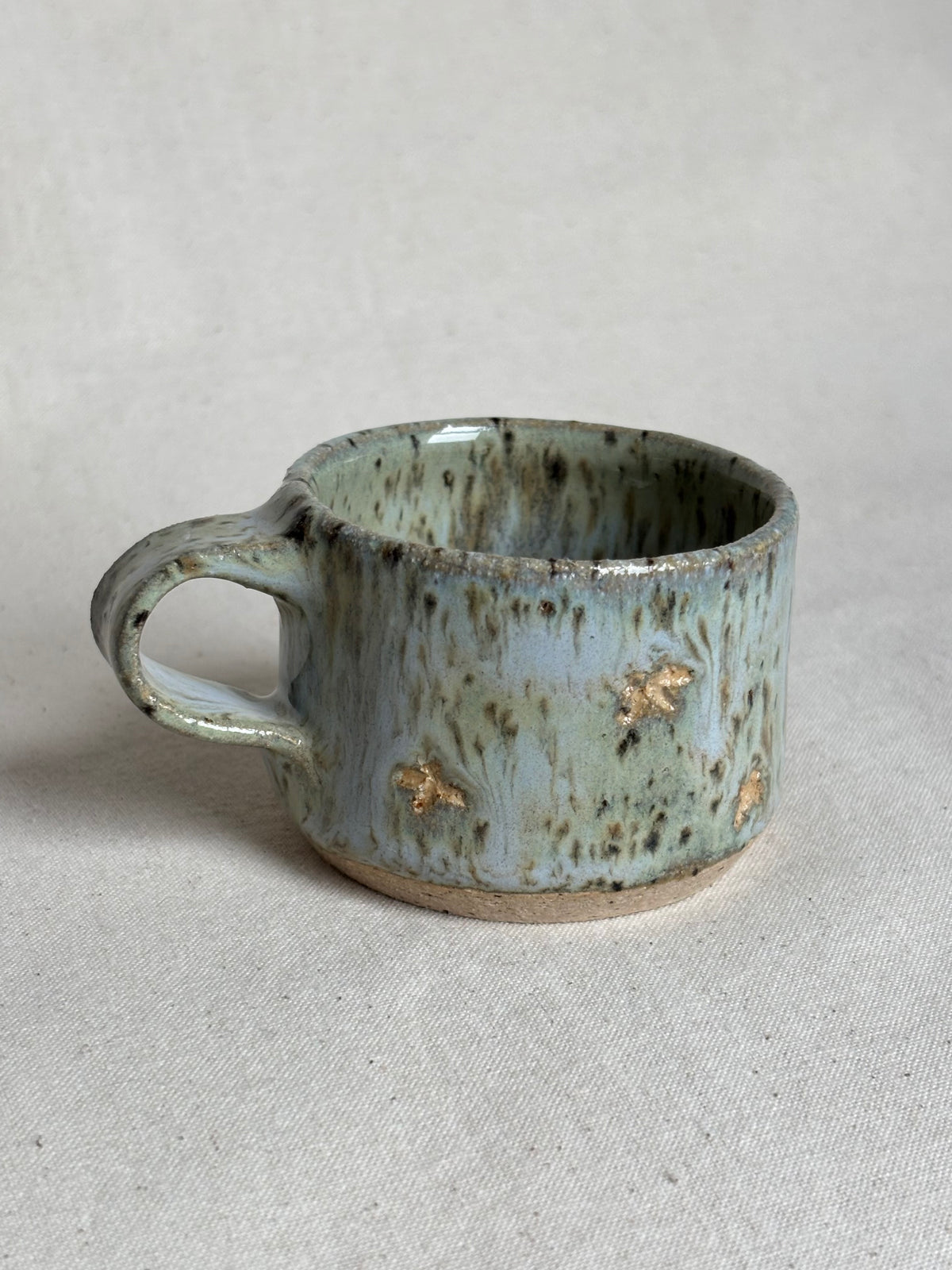Espresso cup with flower detailing